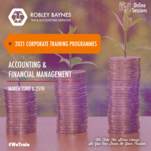Accounting & Financial Management March 23rd & March 25