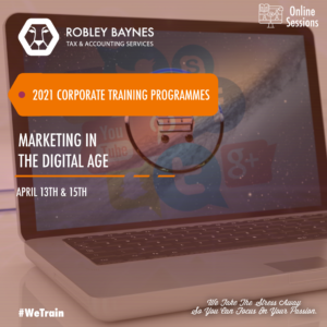 Marketing In The Digital Age April 13th & April 15